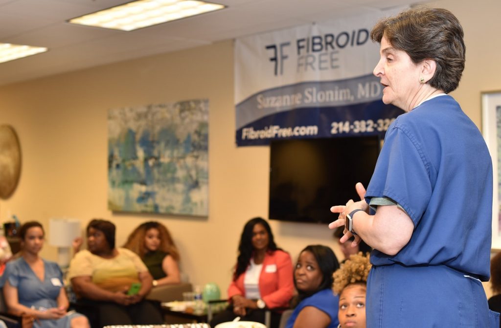 Fibroid treatment Dallas July mixer