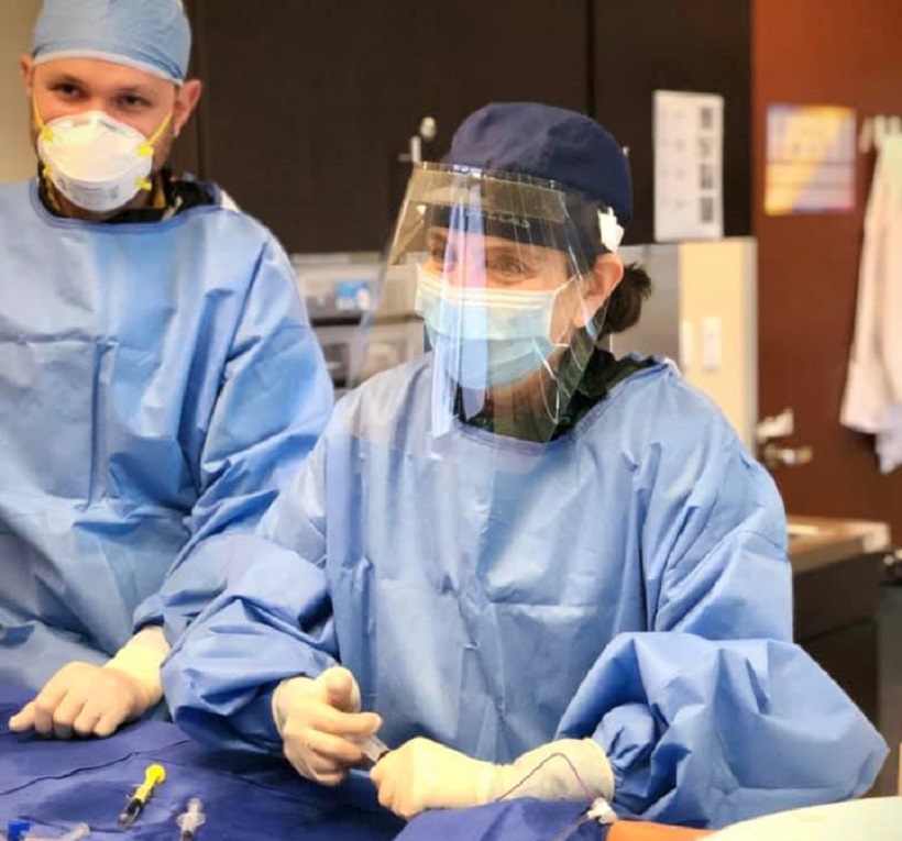 Suzanne Slonim fibroid doctor for UFE using X-ray guidance