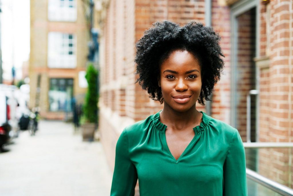Uterine fibroids - woman happy no more symptoms