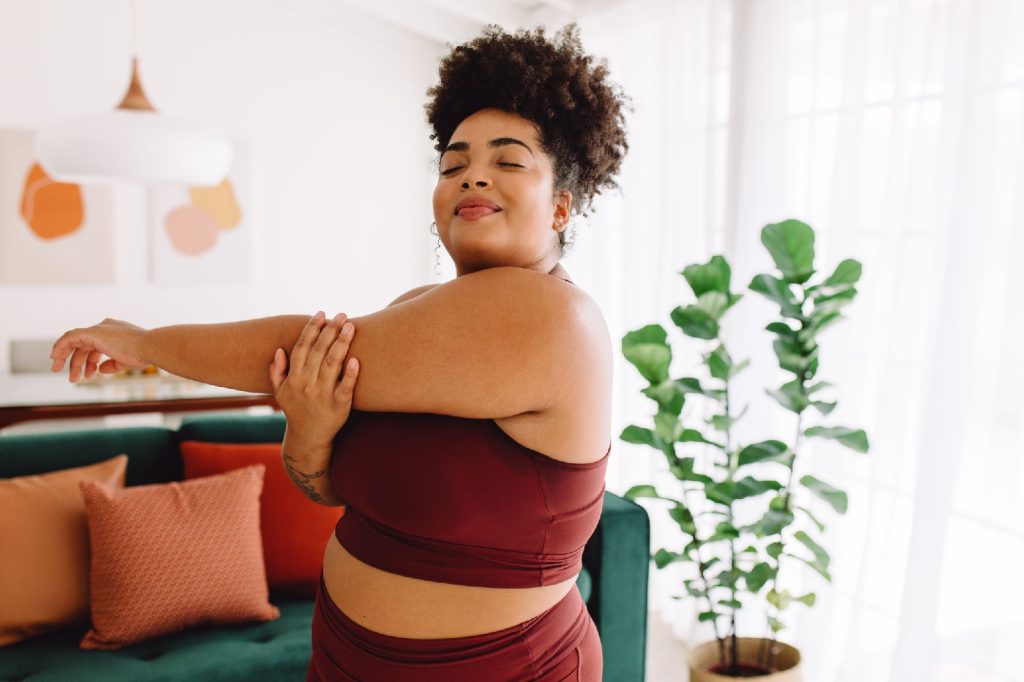 fibroid removal exercise woman