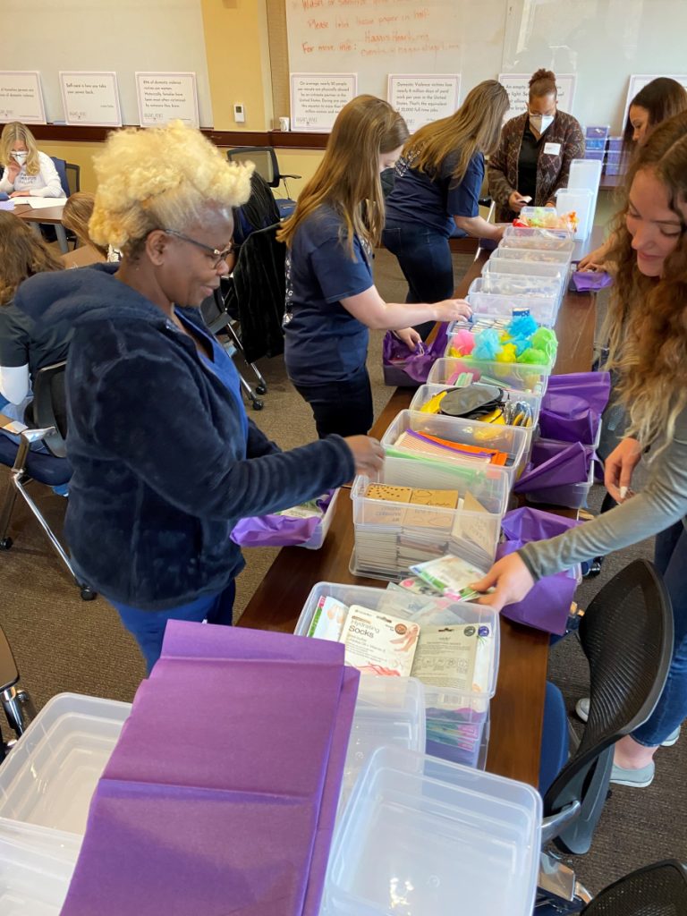Fibroid Institute Dallas volunteers for Hagar's Heart