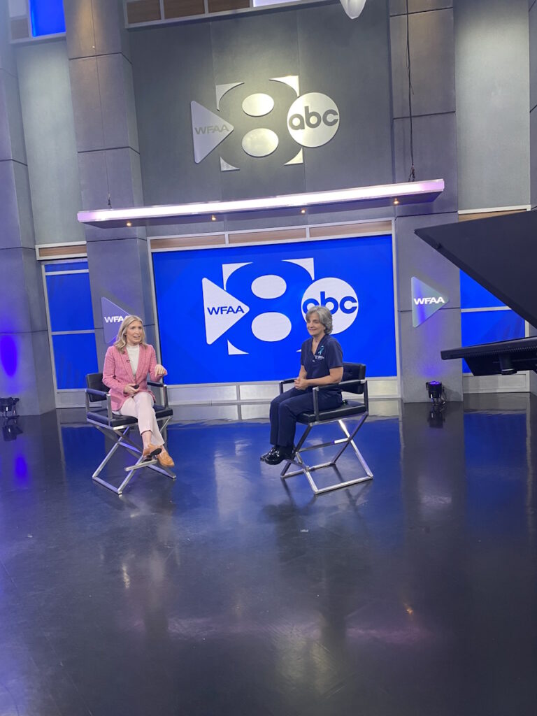 Dallas Fibroid Doctor Slonim Fibroid Awareness Channel 8 Interview 03
