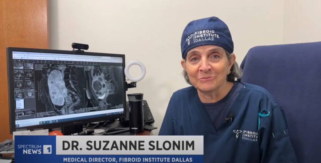 Dallas Fibroid Treatment Fibroid Awreness Suzanne Slonim Interview Spectrum News