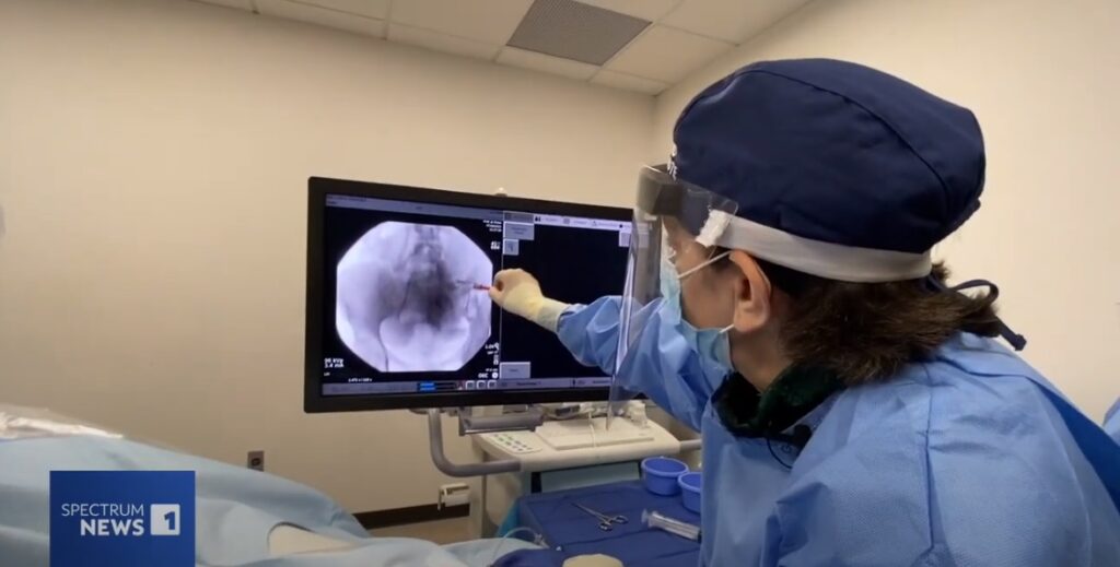 Dallas Fibroid Treatment Fibroid Awreness UFE Imaging Spectrum News