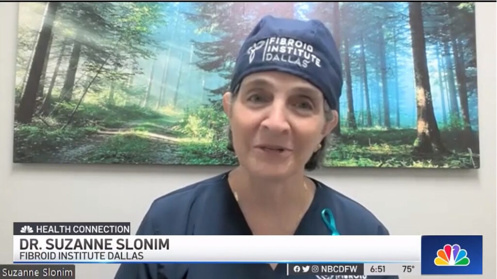 Texas Fibroid Awareness Month Suzanne Slonim NBCDFW news