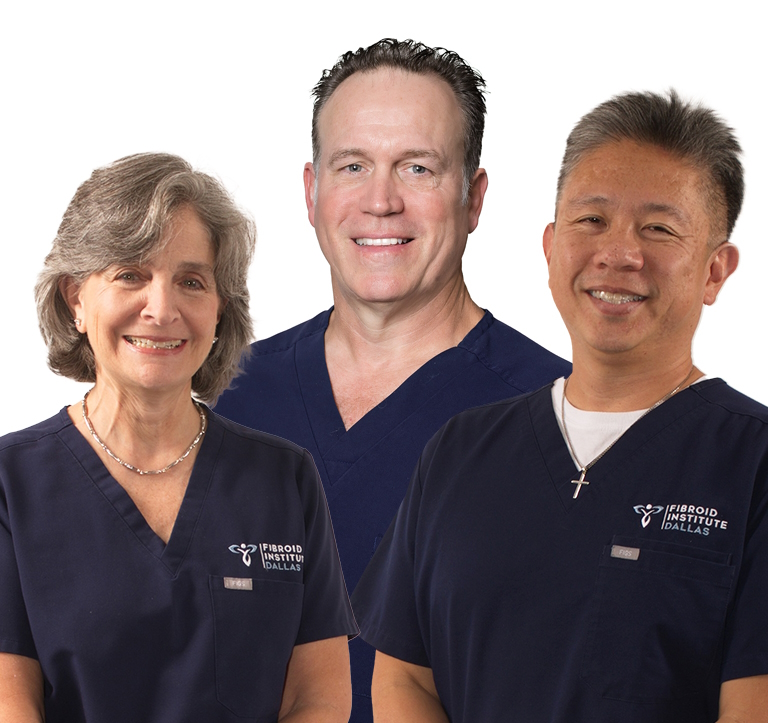 Fibroid doctors Slonim Fischer Chan scrubs