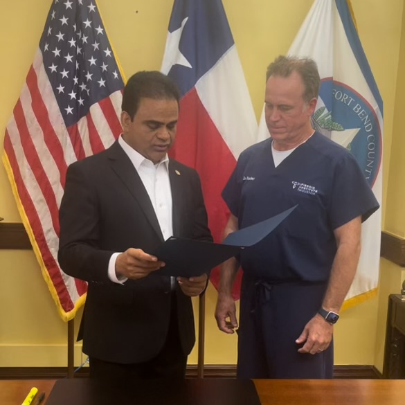 fibroid awareness month fort bend county fischer with judge