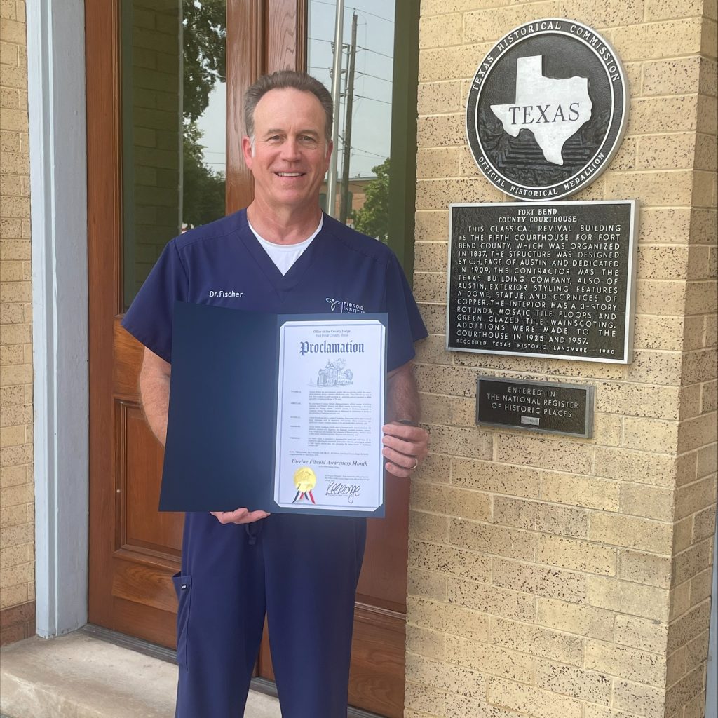fibroid awareness month fort bend county fischer with proclamation