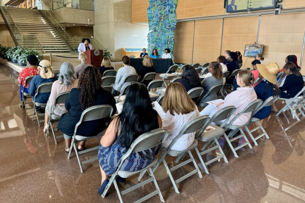 Texas Fibroid Awareness Month City of Dallas audience