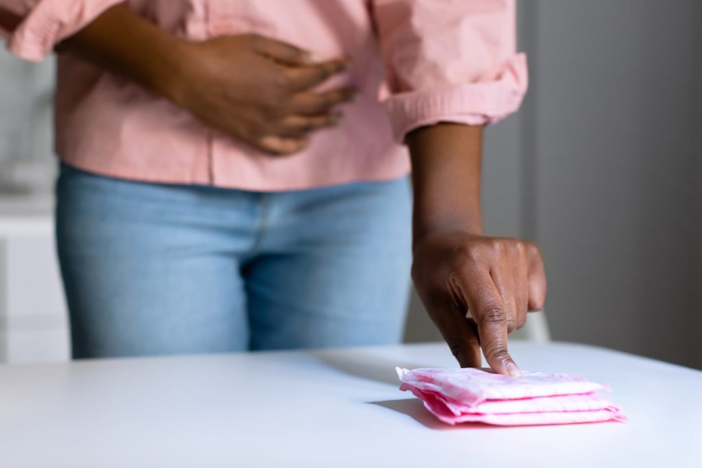 heavy periods using pads for periods