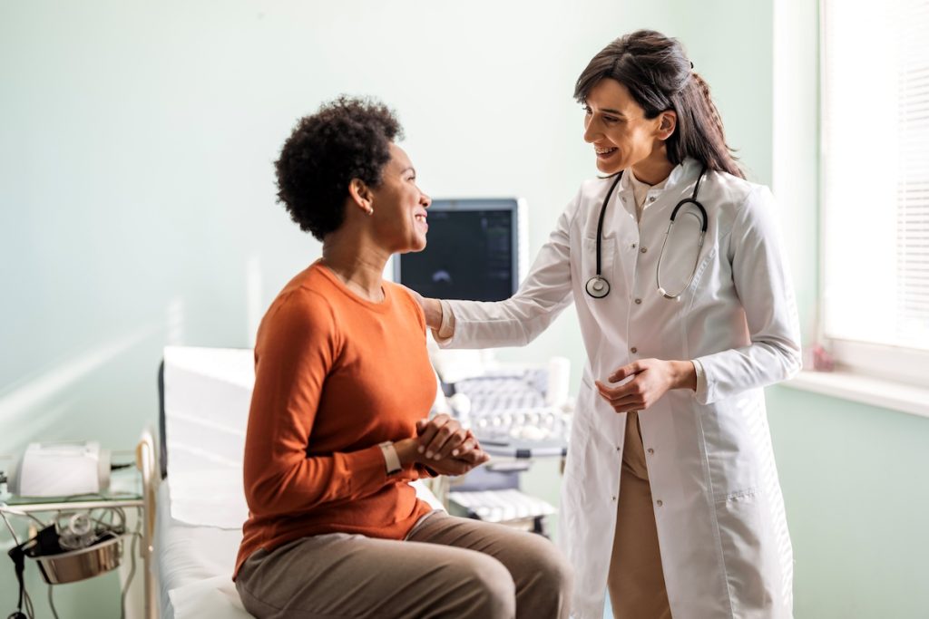 fibroids after menopause doctor reassures patient
